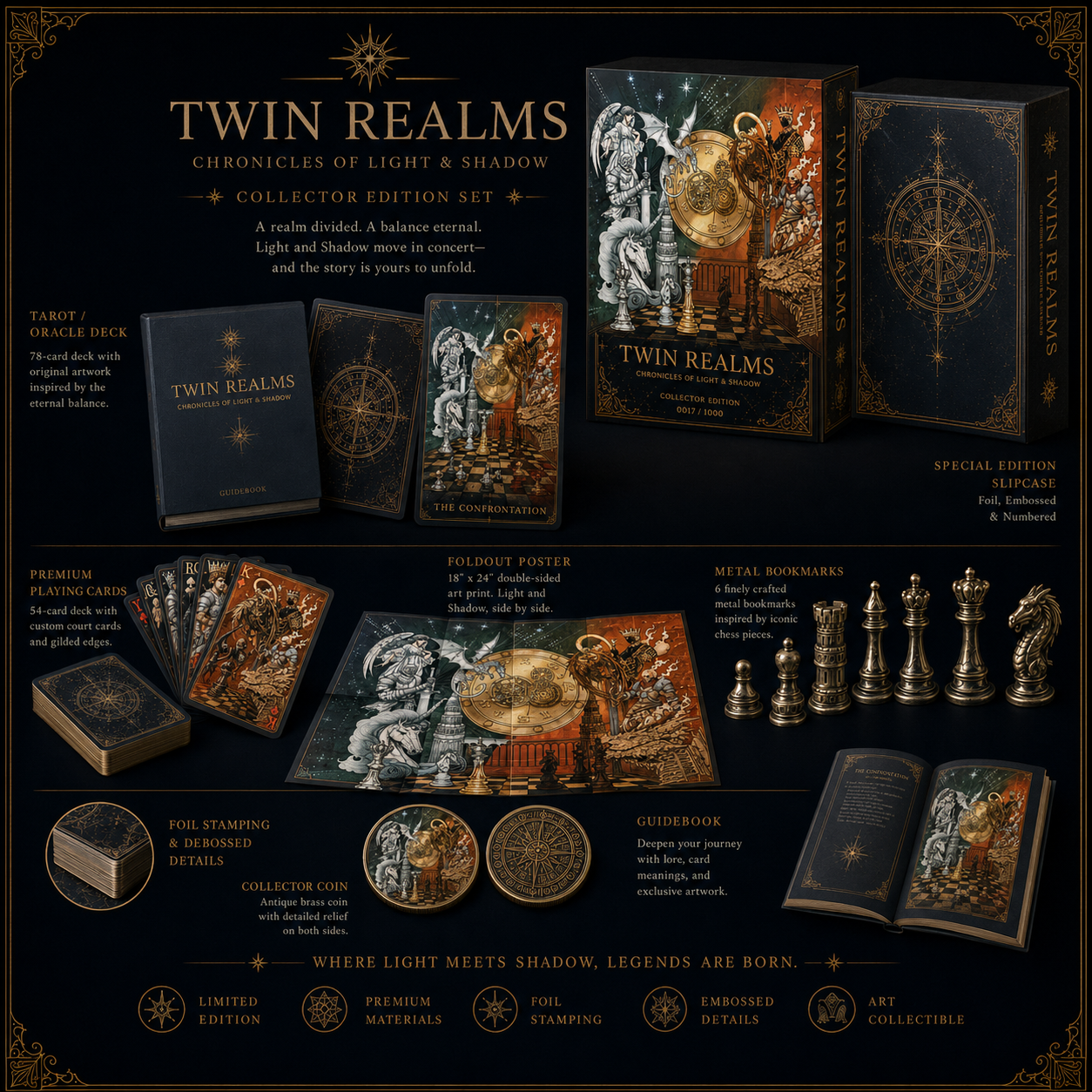 收藏版套装视觉 Twin Realms