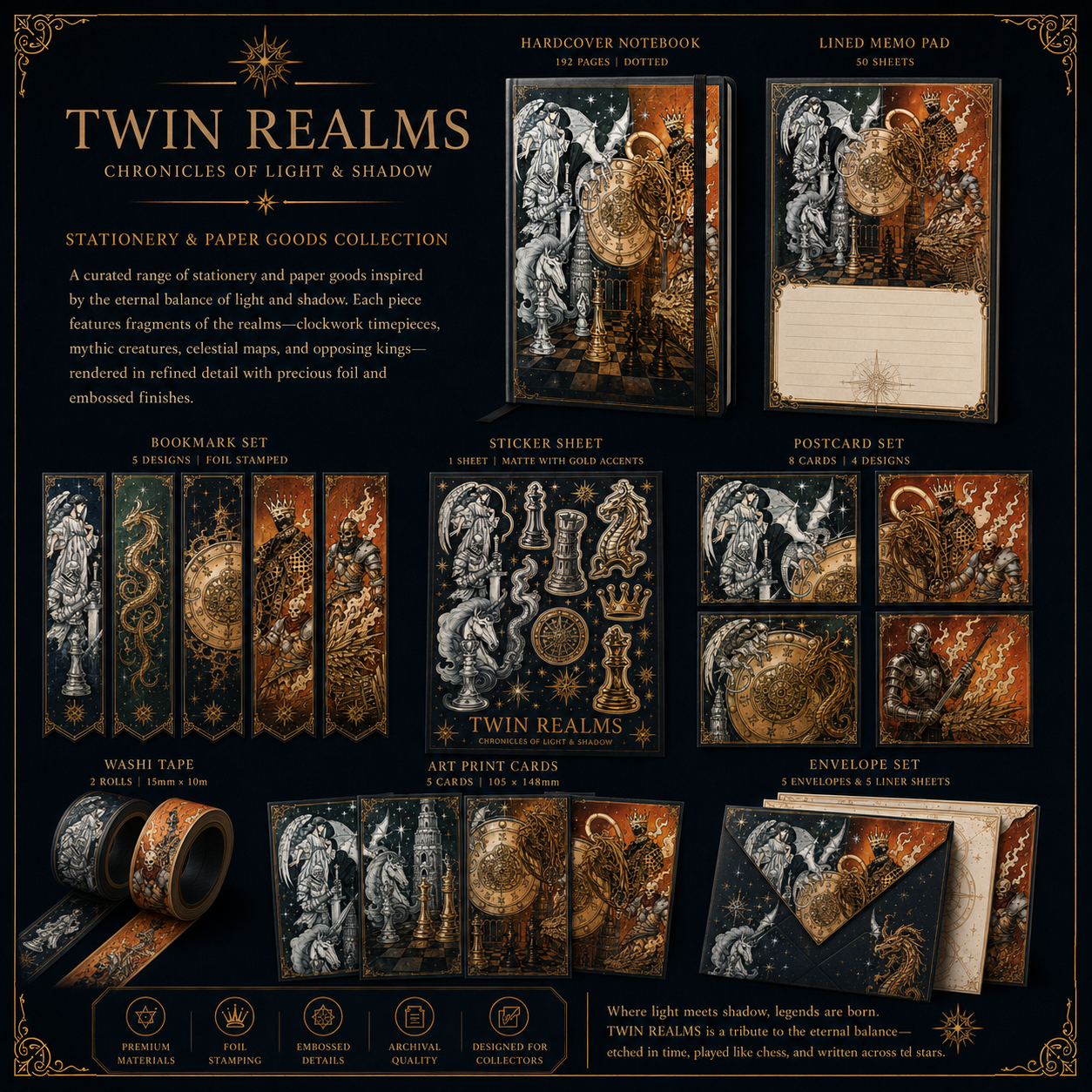 纸品文创延展 Twin Realms
