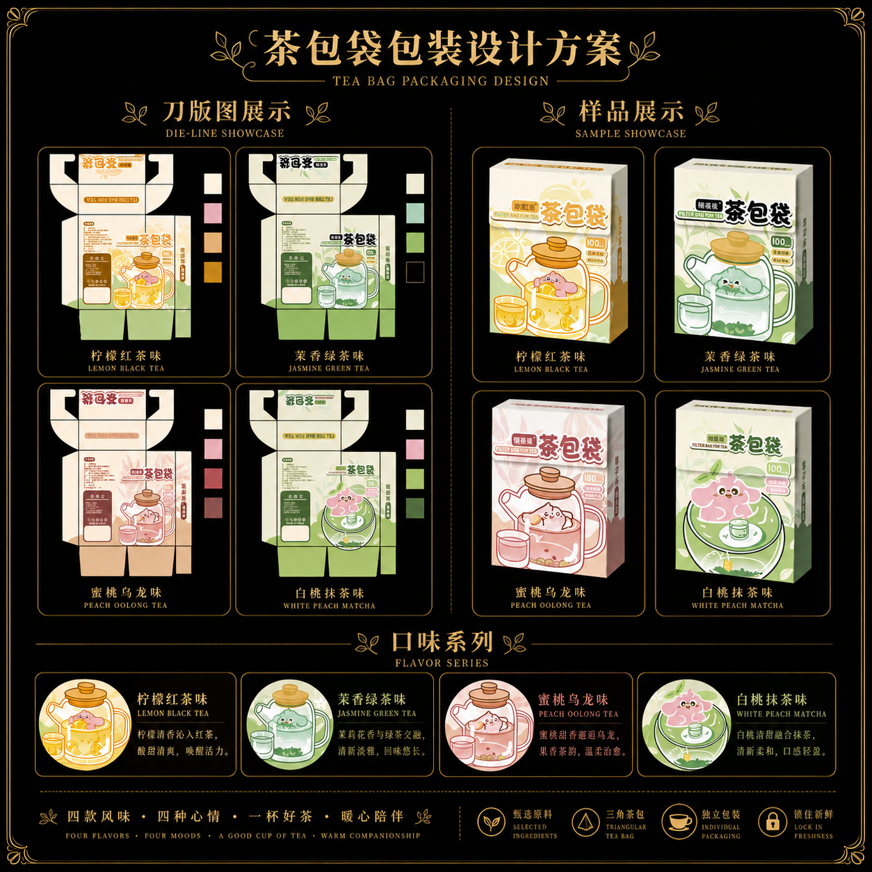 茶包袋包装设计方案